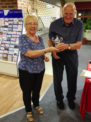 This is Margaret Lister who won the Jubilee Challenge Cup for the Most 
Points in the House & Pot 
Plants Classes